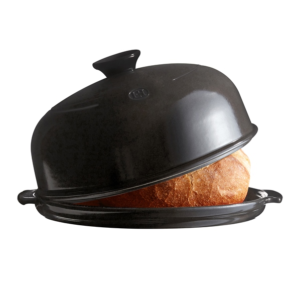 Forma na pečení chleba Charcoal pepřová 33 x 28 cm - Emile Henry