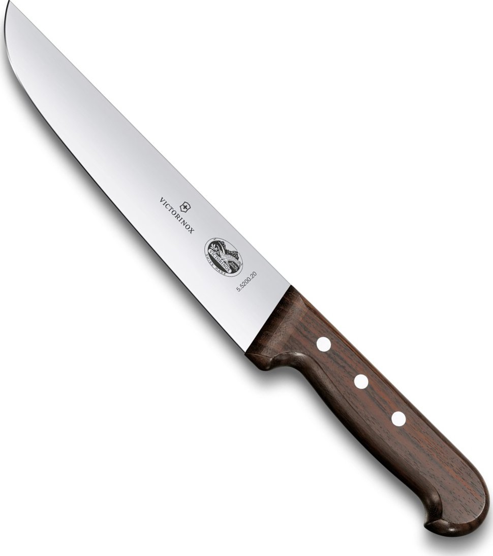 Řeznický nůž 20 cm ROSEWOOD dřevěná rukojeť - Victorinox