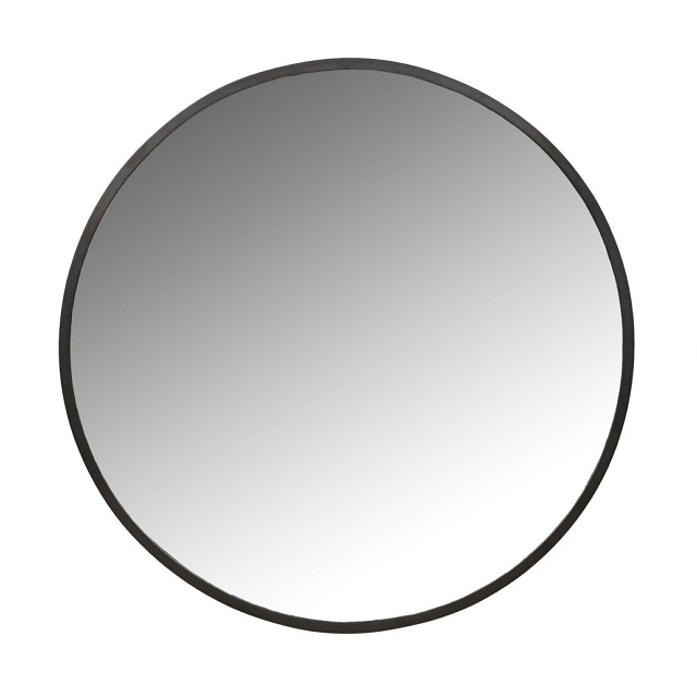 Nástěnné Zrcadlo Vardo Black 80 cm - Villa Collection
