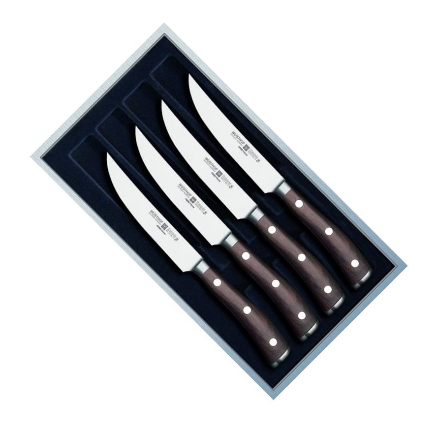 Sada steakových nožů IKON 4 ks - Wüsthof Dreizack Solingen