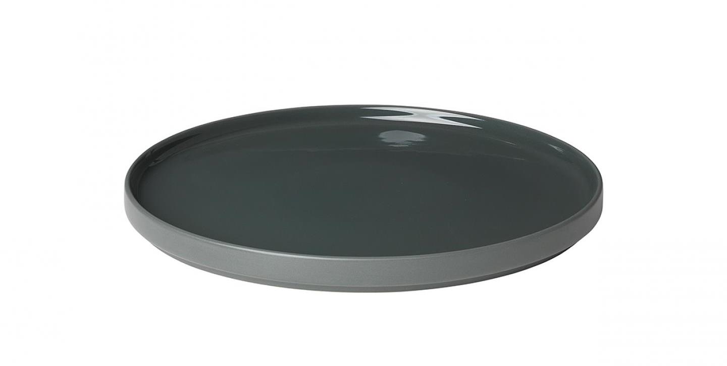 Mělký talíř PILAR 27 cm, khaki - Blomus