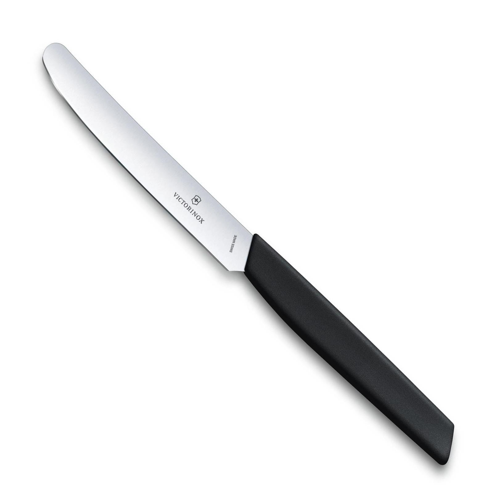 Příborový nůž SWISS MODERN 11 cm černý - Victorinox