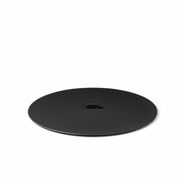 Poklice Nettuno Carbon Black L 25 cm, černá - BLIMPLUS
