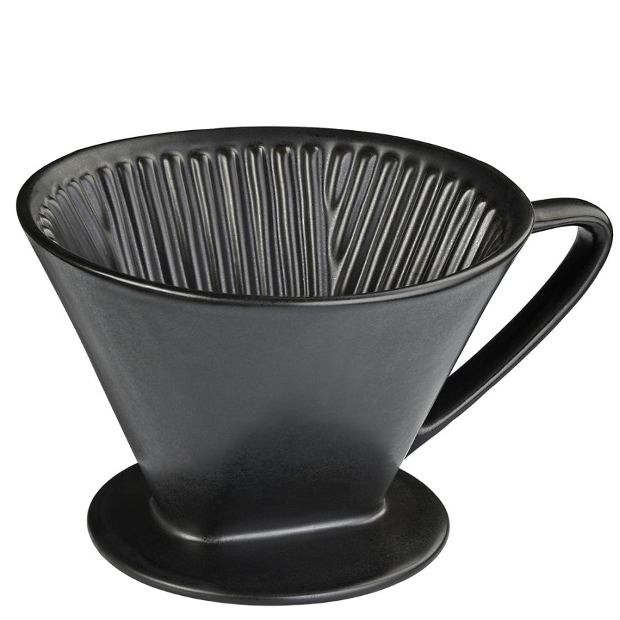 Filtr na kávu velikost 4, černý - Cilio