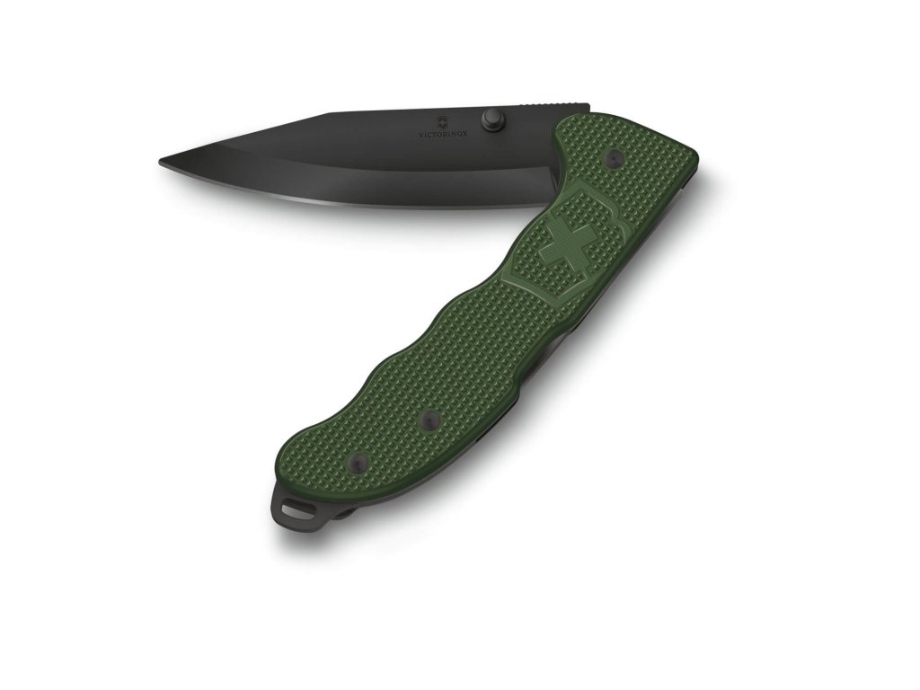Kapesní nůž Evoke BSH Alox Olive Green, zelený - Victorinox