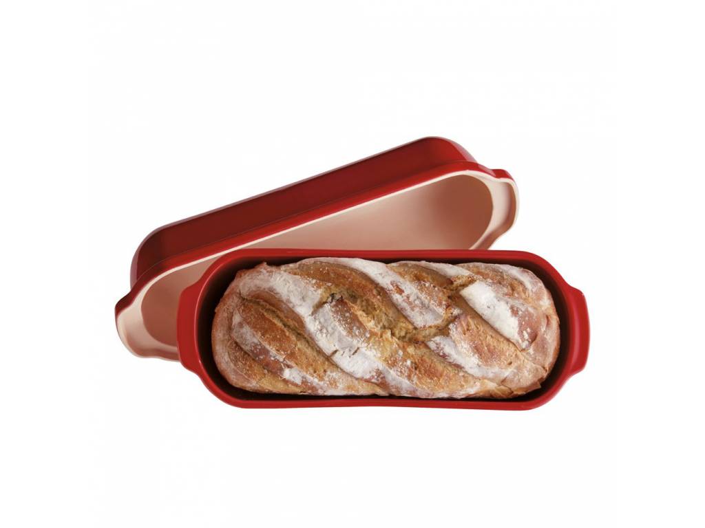 Fotografie Forma na pečení chleba Specialities granátová E-BALENÍ 39,5 x 16 cm- Emile Henry