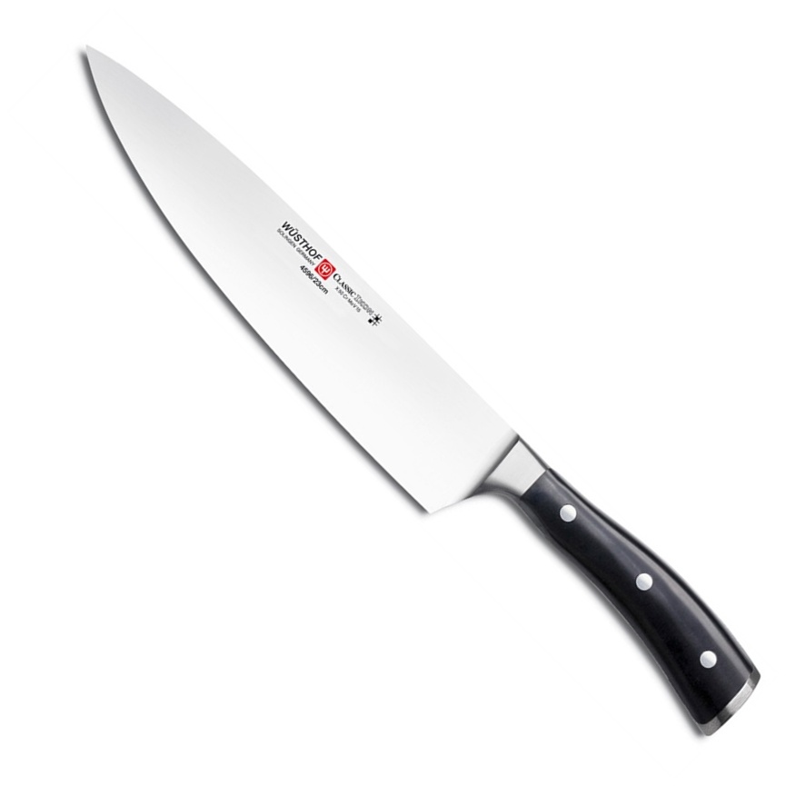 Fotografie Kuchařský nůž CLASSIC IKON 23 cm - Wüsthof Dreizack Solingen