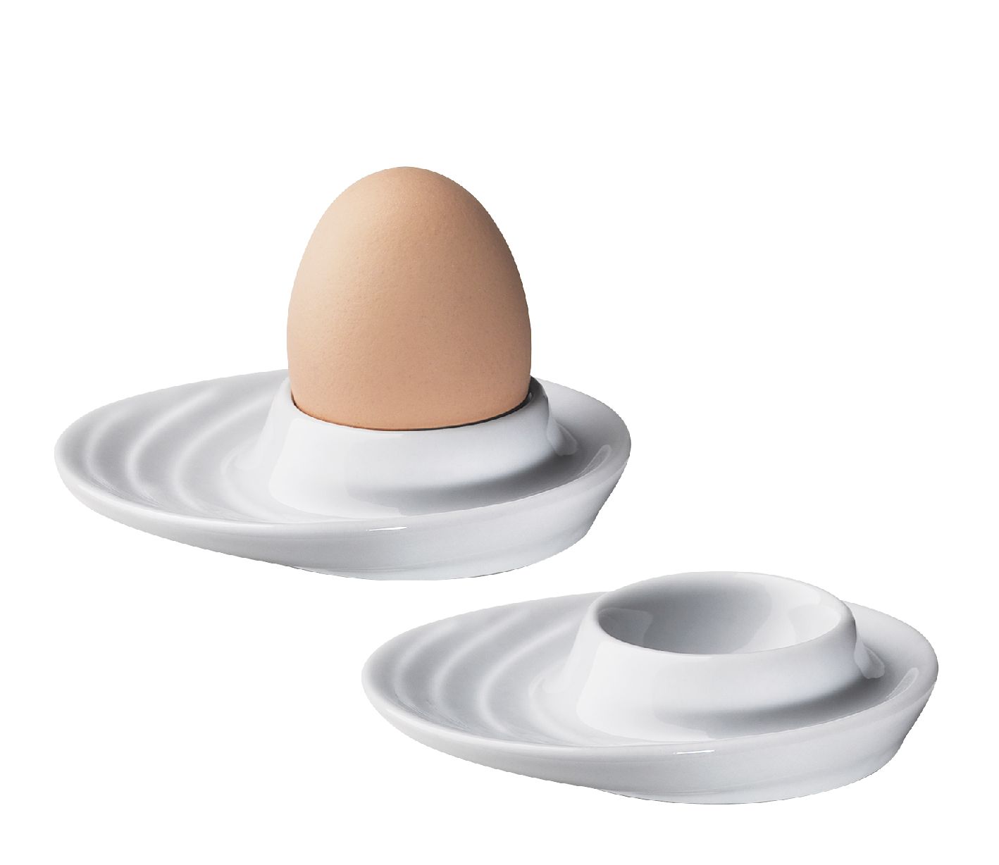 Fotografie Set 2 kalíšků na vajíčka oválný BURGUND - Küchenprofi