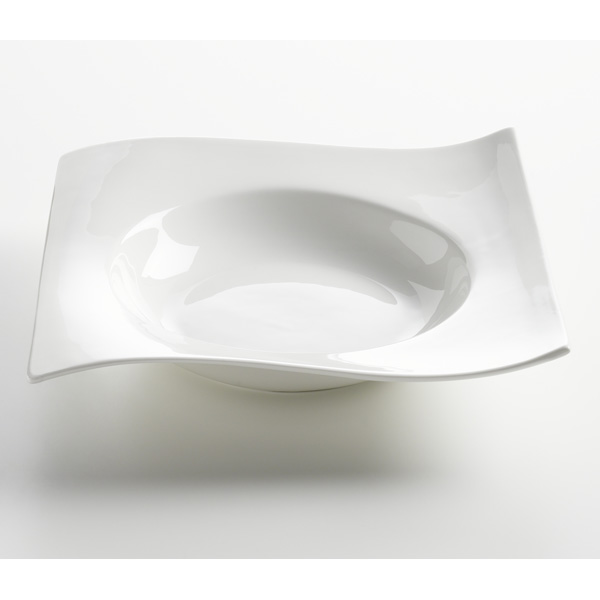Fotografie Čtvercový polévkový talíř Motion 22 x 22 cm - Maxwell&Williams