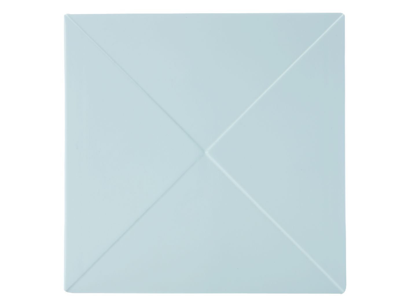 Fotografie Porcelánový Čtvercový talíř motiv trojúhelník Metrix 30,5 cm - Maxwell&Williams