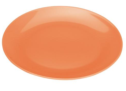 COLOURS Mělký talíř 6ks oranžový - Carlo Giannini
