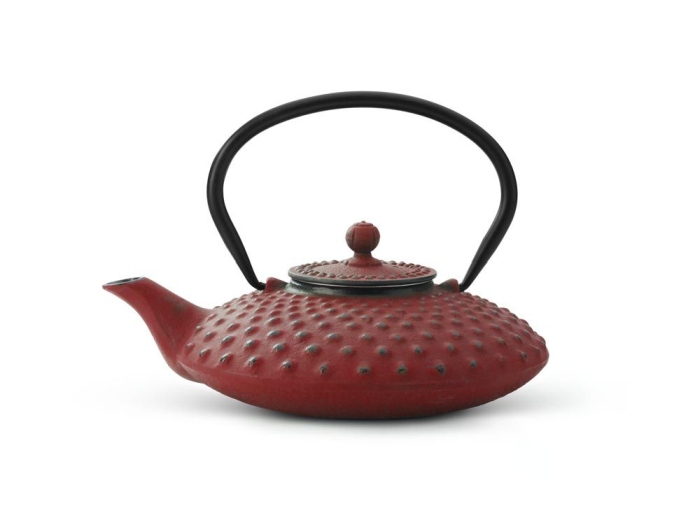 Čajová konvice s filtrem Jing Xilin 800 ml červená - Bredemeijer