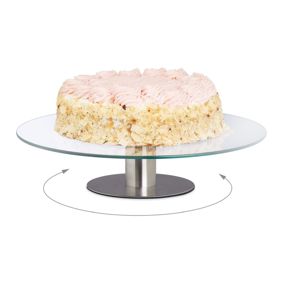 Servírovací a dekorační podnos na dort 30 cm - Relaxdays