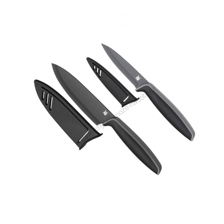 Set 2 ks kuchyňských nožů TOUCH, černý - WMF