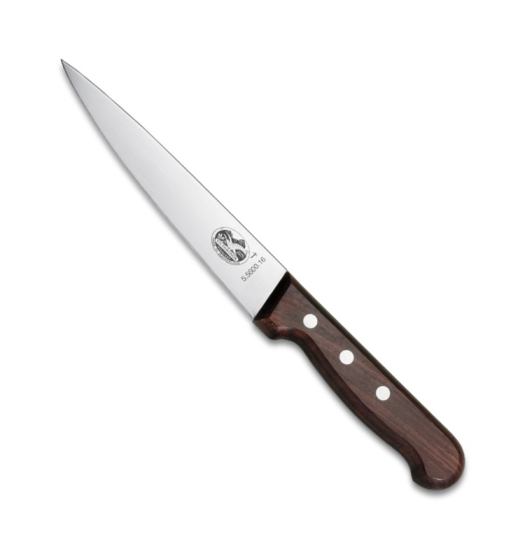 Fotografie Kuchyňský nůž 16 cm ROSEWOOD dřevěná rukojeť - Victorinox