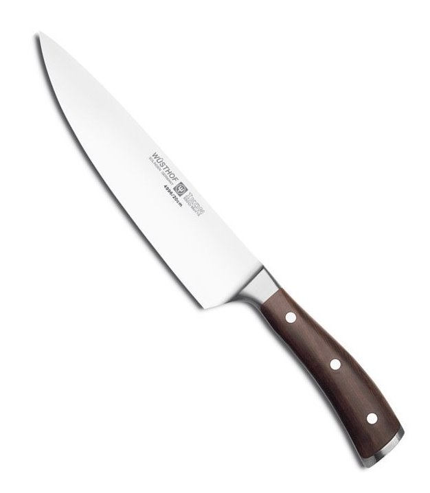 Fotografie Kuchařský nůž IKON 20 cm -Wüsthof Dreizack Solingen