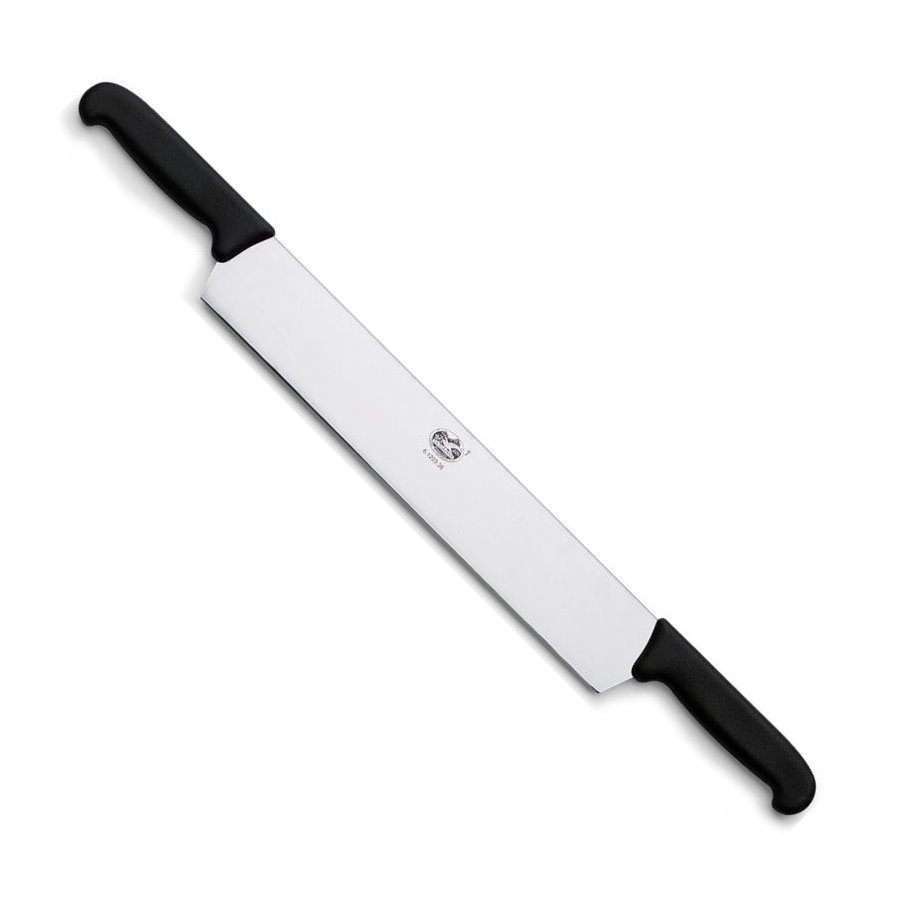 Fotografie Nůž na sýr s dlouhým ostřím FIBROX 36 cm černý - Victorinox