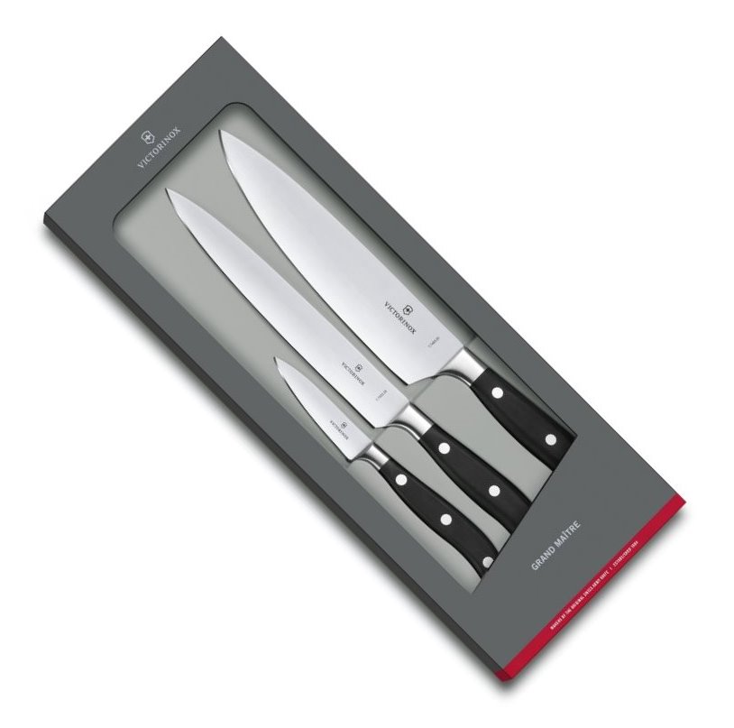 Fotografie Sada kuchyňských nožů 3 ks GRAND MAÎTRE - Victorinox