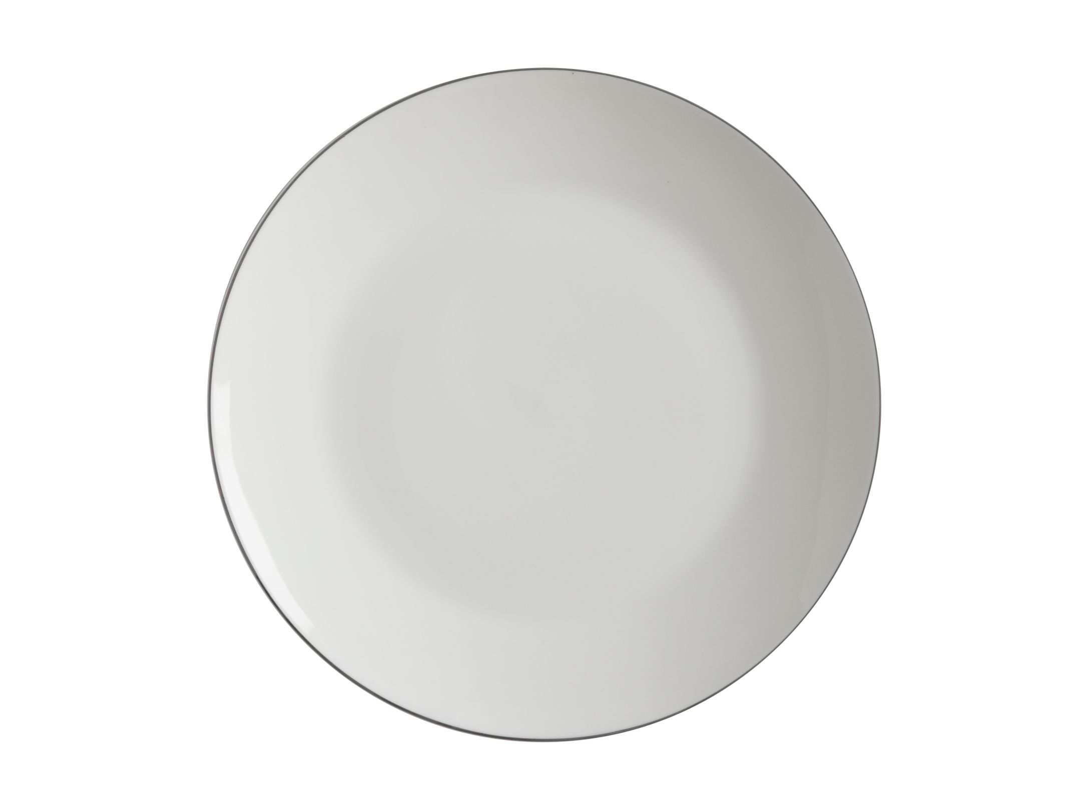 Fotografie Porcelánový mělký talíř White Basics EDGE 23 cm - Maxwell&Williams