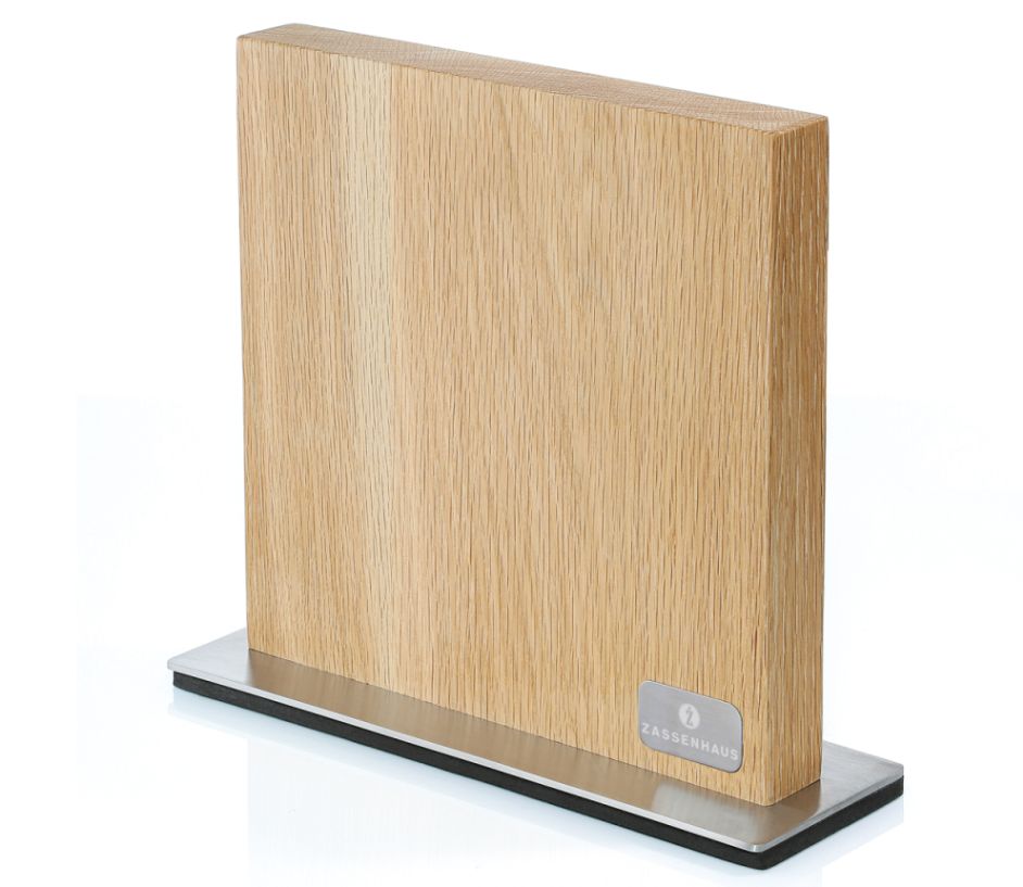 Blok na nože magnetický, dubové dřevo - Zassenhaus