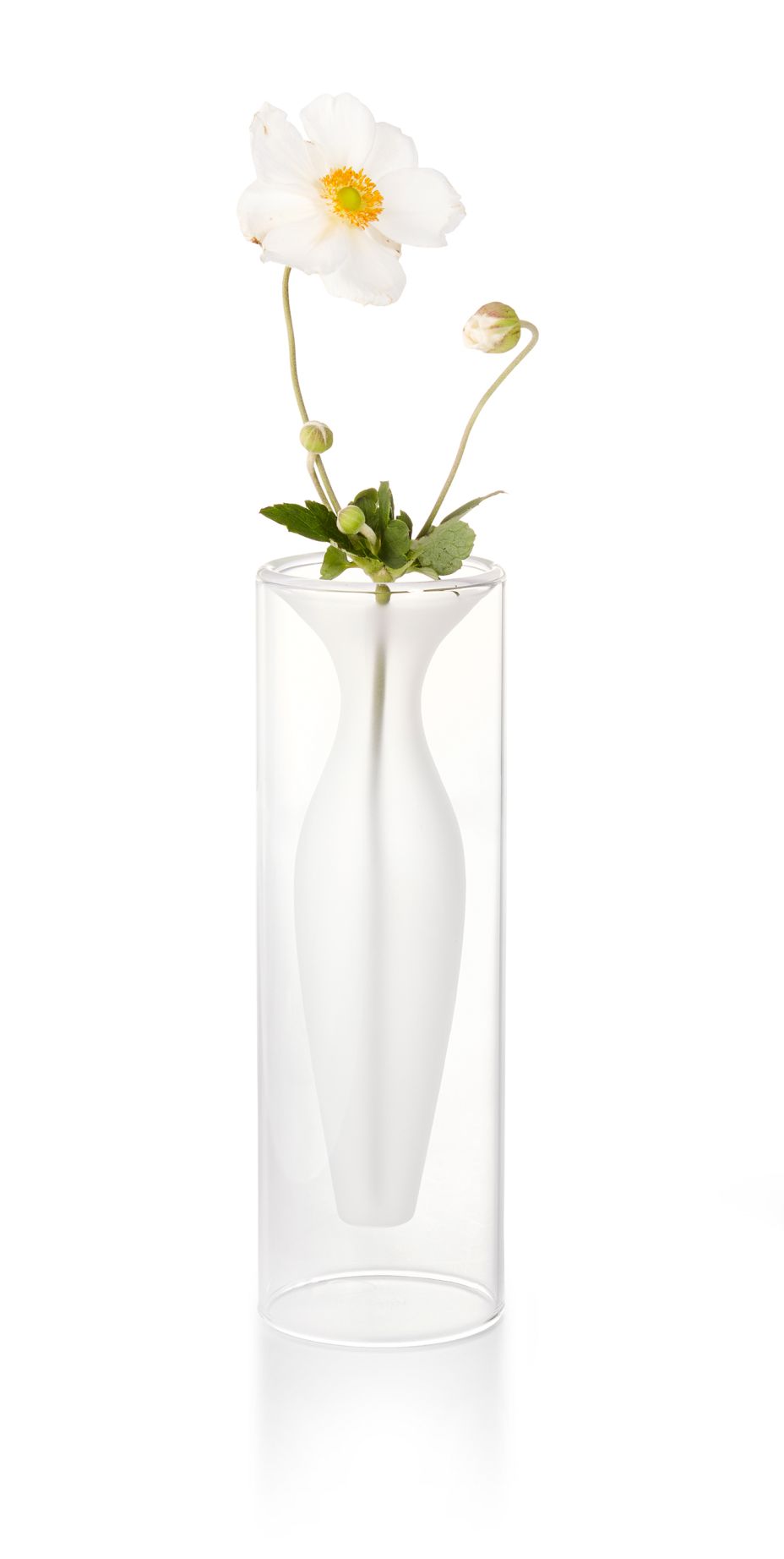 ESMERALDA skleněná váza 20 cm - PHILIPPI