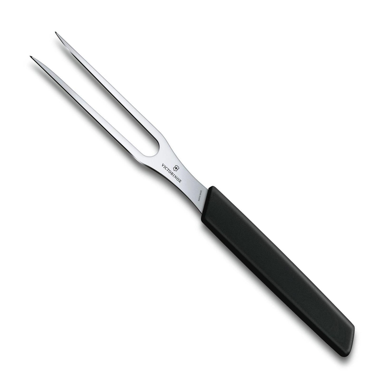 Fotografie Vidlička na maso 15 cm černá SWISS MODERN - Victorinox