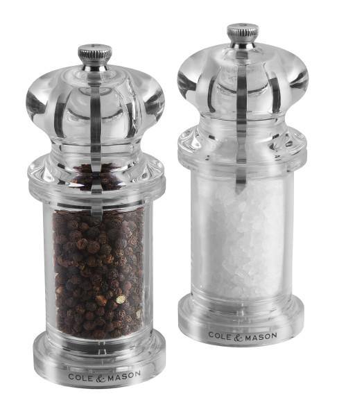 Fotografie Sada mlýnků na pepř a sůl, 14 cm - COLE&MASON