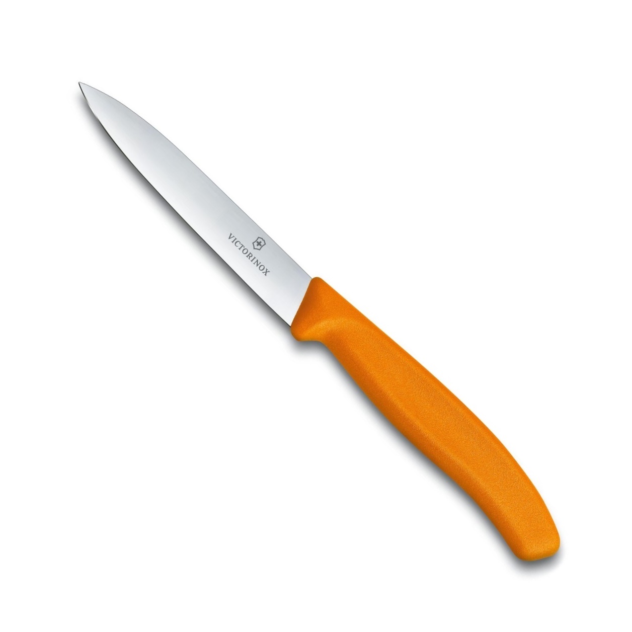 Fotografie Nůž na zeleninu SWISS CLASSIC, oranžový 10 cm - Victorinox