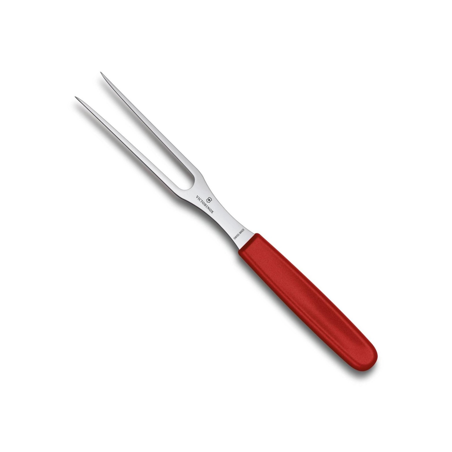 Fotografie Vidlička na maso SWISS CLASSIC 15 cm červená - Victorinox