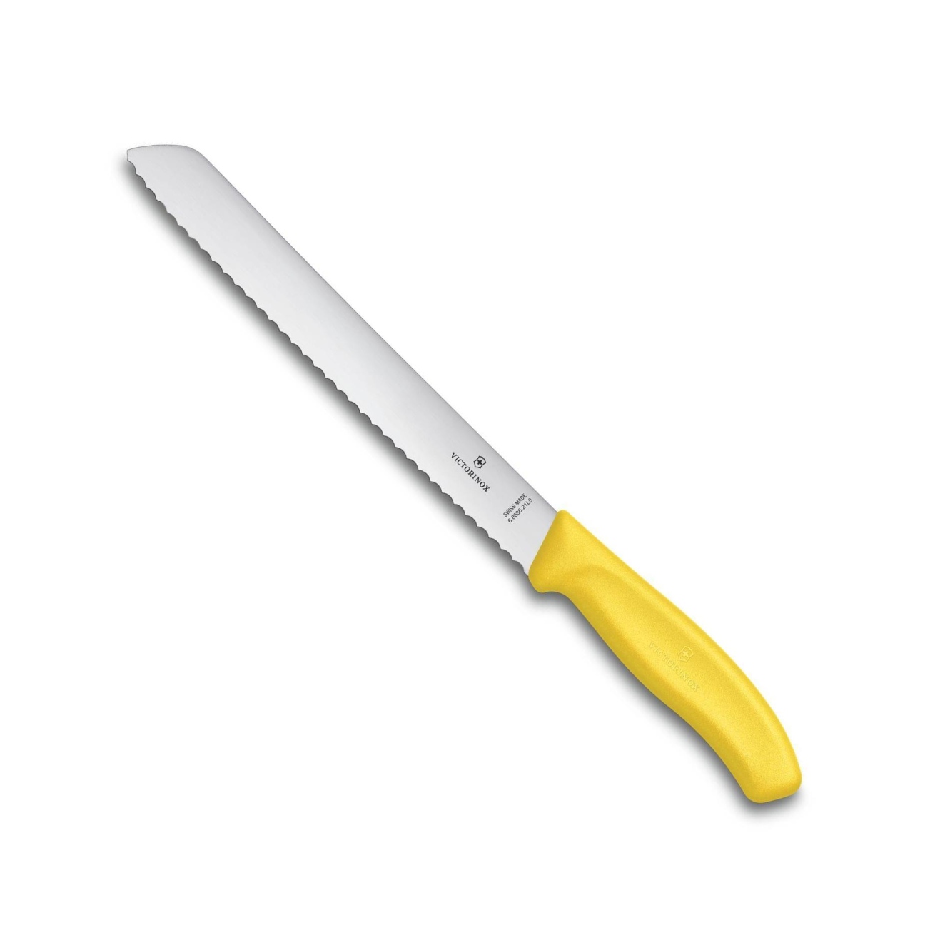 Fotografie Nůž na chleba a pečivo SWISS CLASSIC 21 cm žlutý - Victorinox