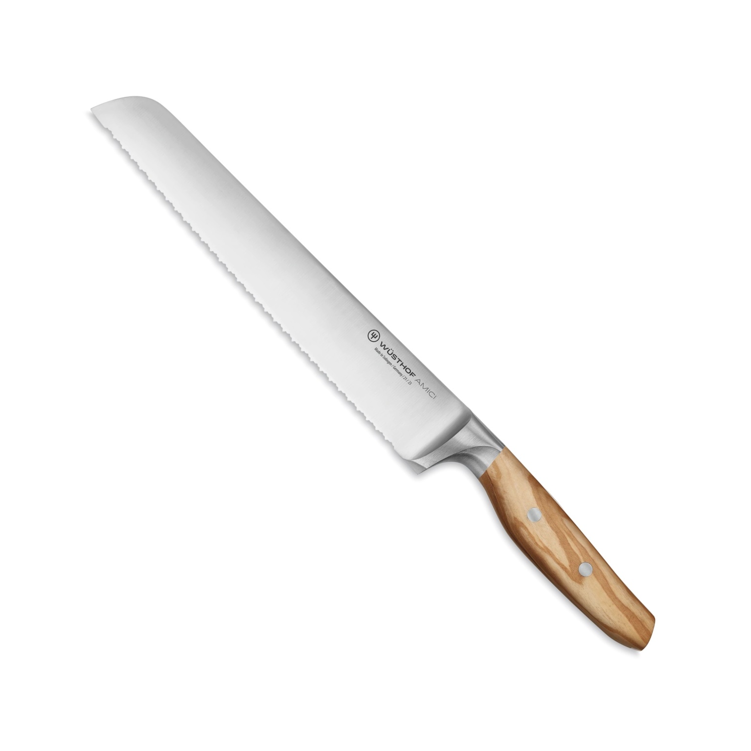 Fotografie Nůž na chleba a pečivo AMICI 23 cm - Wüsthof Dreizack Solingen