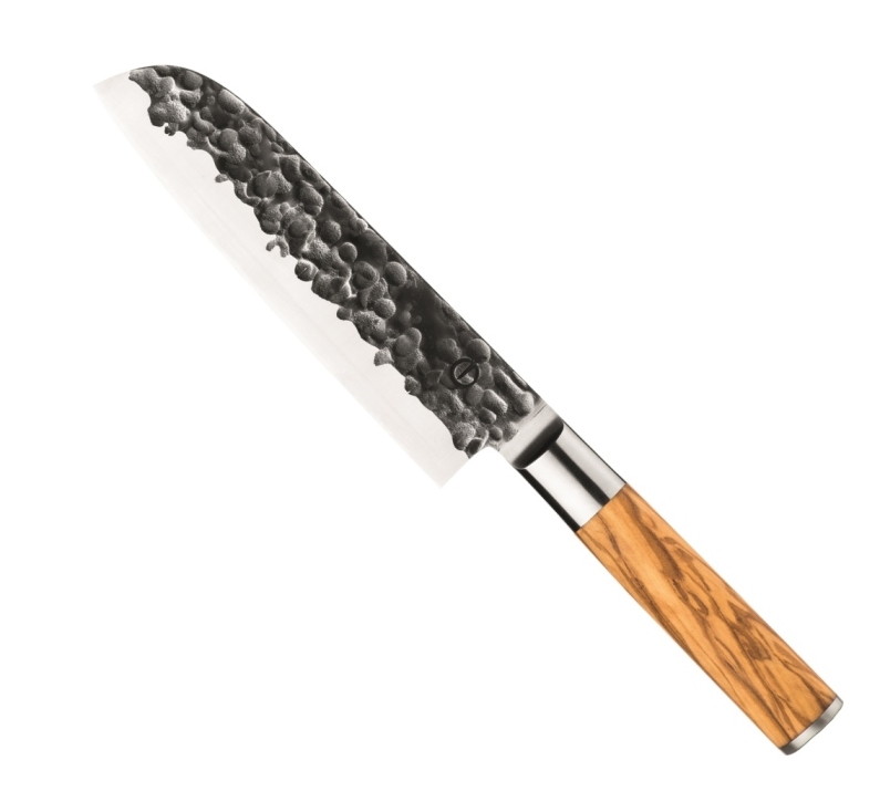 Japonský nůž Santoku OLIVE 18 cm - FORGED