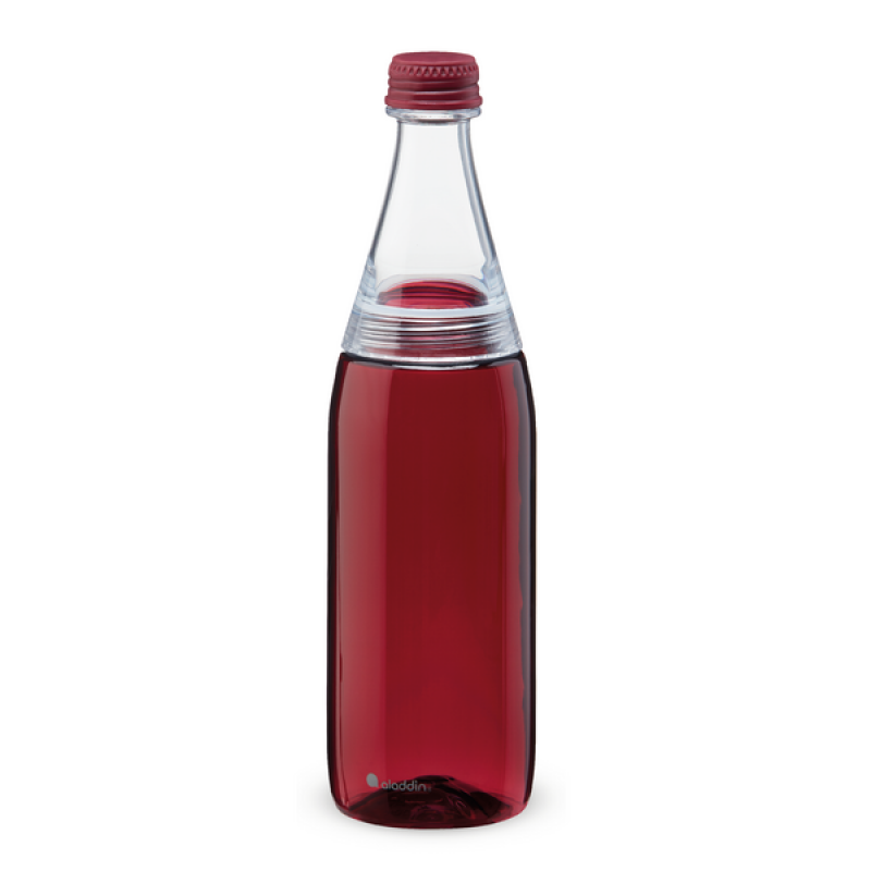 Fotografie Plastová láhev na vodu Fresco Twist & Go 700 ml vínově červená - ALADDIN