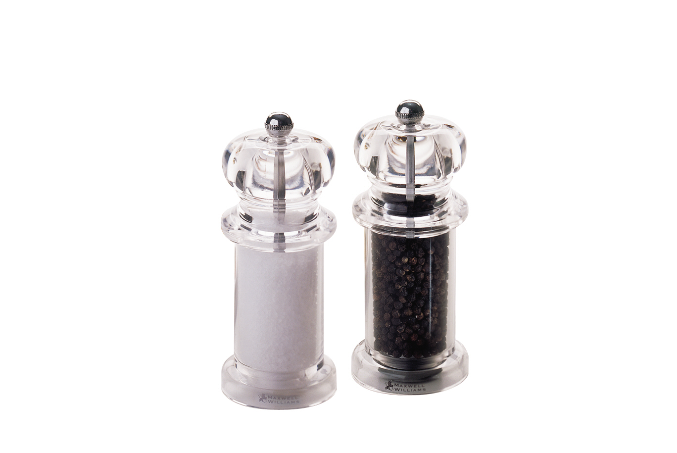 Fotografie Sada mlýnků na sůl a pepř akryl 14 cm - Maxwell&Williams