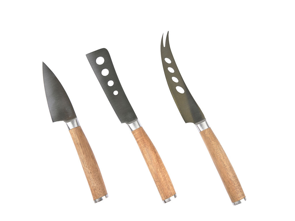 Fotografie 3dílná sada nožů na sýr - HOLM