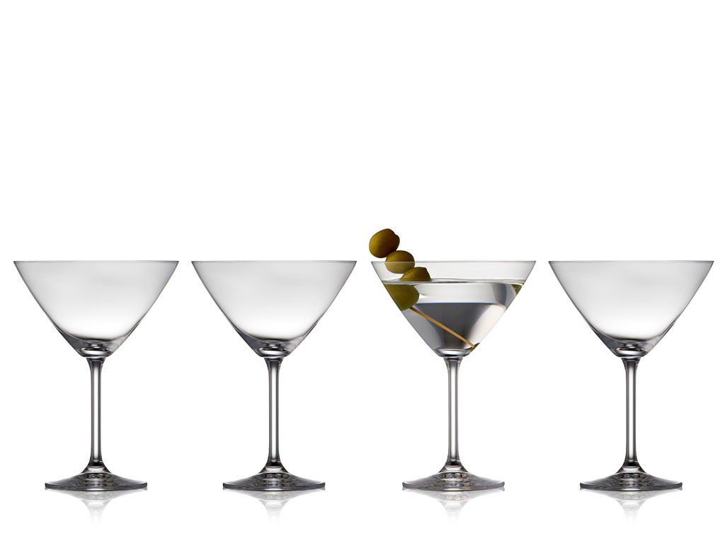 Fotografie Sklenice na Martini Juvel, 4 ks - LYNGBY GLAS