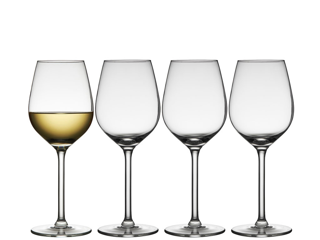 Fotografie Sklenice na bílé víno Juvel, 4 ks - LYNGBY GLAS