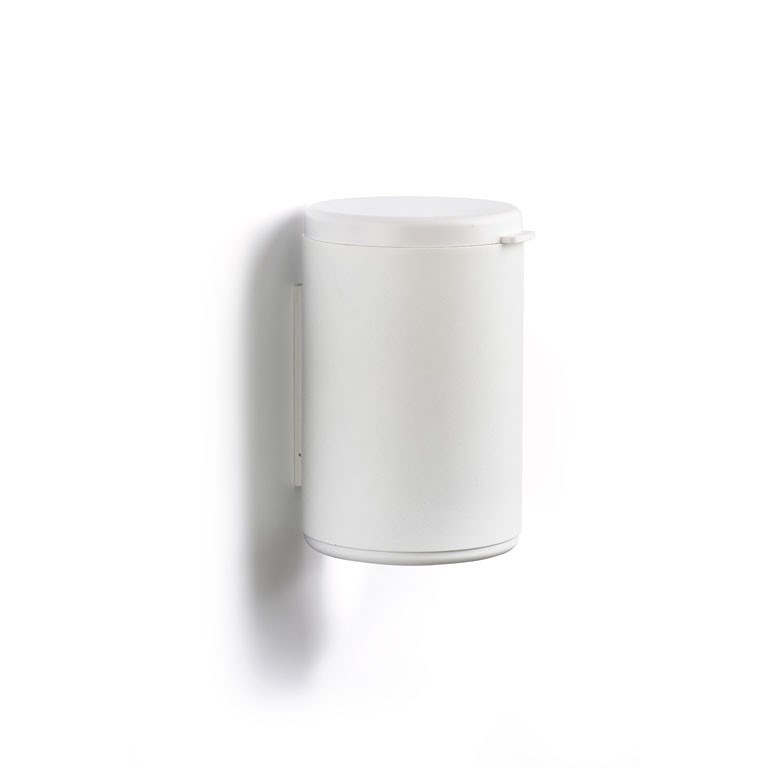 Fotografie Závěsný koupelnový odpadkový koš RIM White, bílý - ZONE DEMMARK
