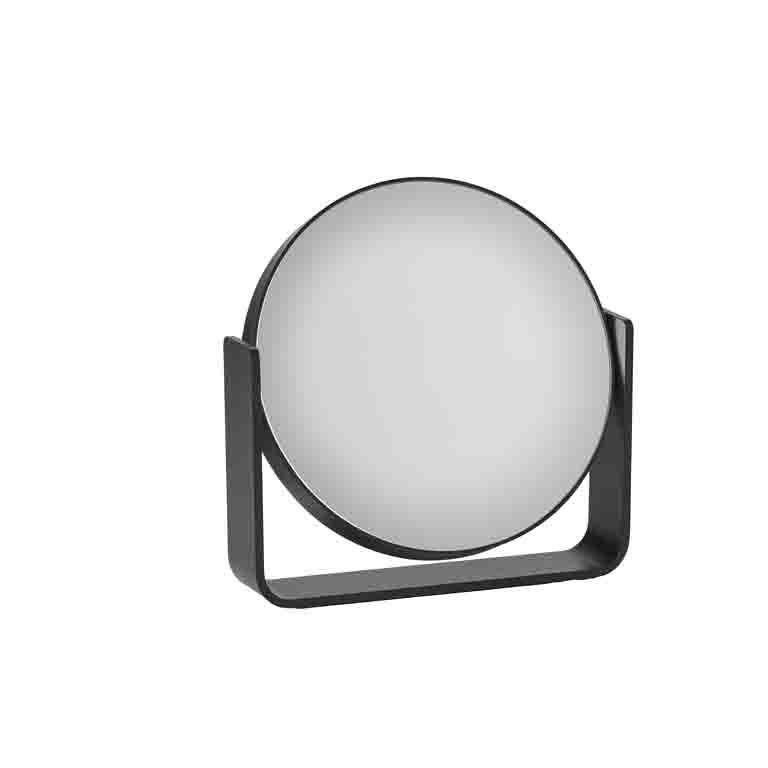 Fotografie Kosmetické stolní zrcadlo UME, černé - ZONE DEMMARK