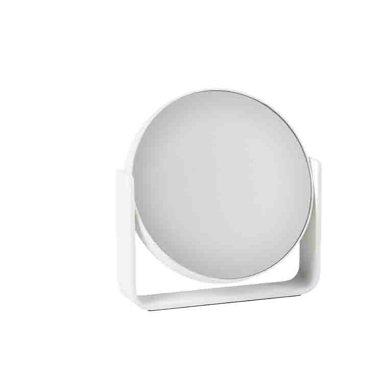 Kosmetické stolní zrcadlo UME, bílé - ZONE DEMMARK