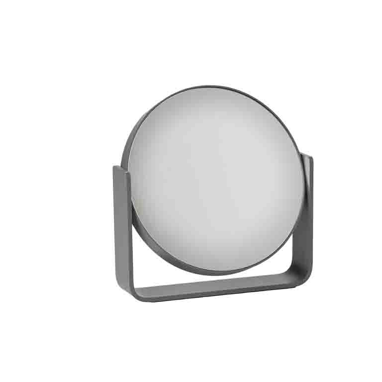 Fotografie Kosmetické stolní zrcadlo UME, šedé - ZONE DEMMARK