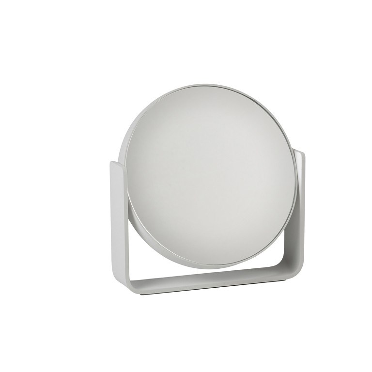 Fotografie Kosmetické stolní zrcadlo UME, světle šedé - ZONE DEMMARK