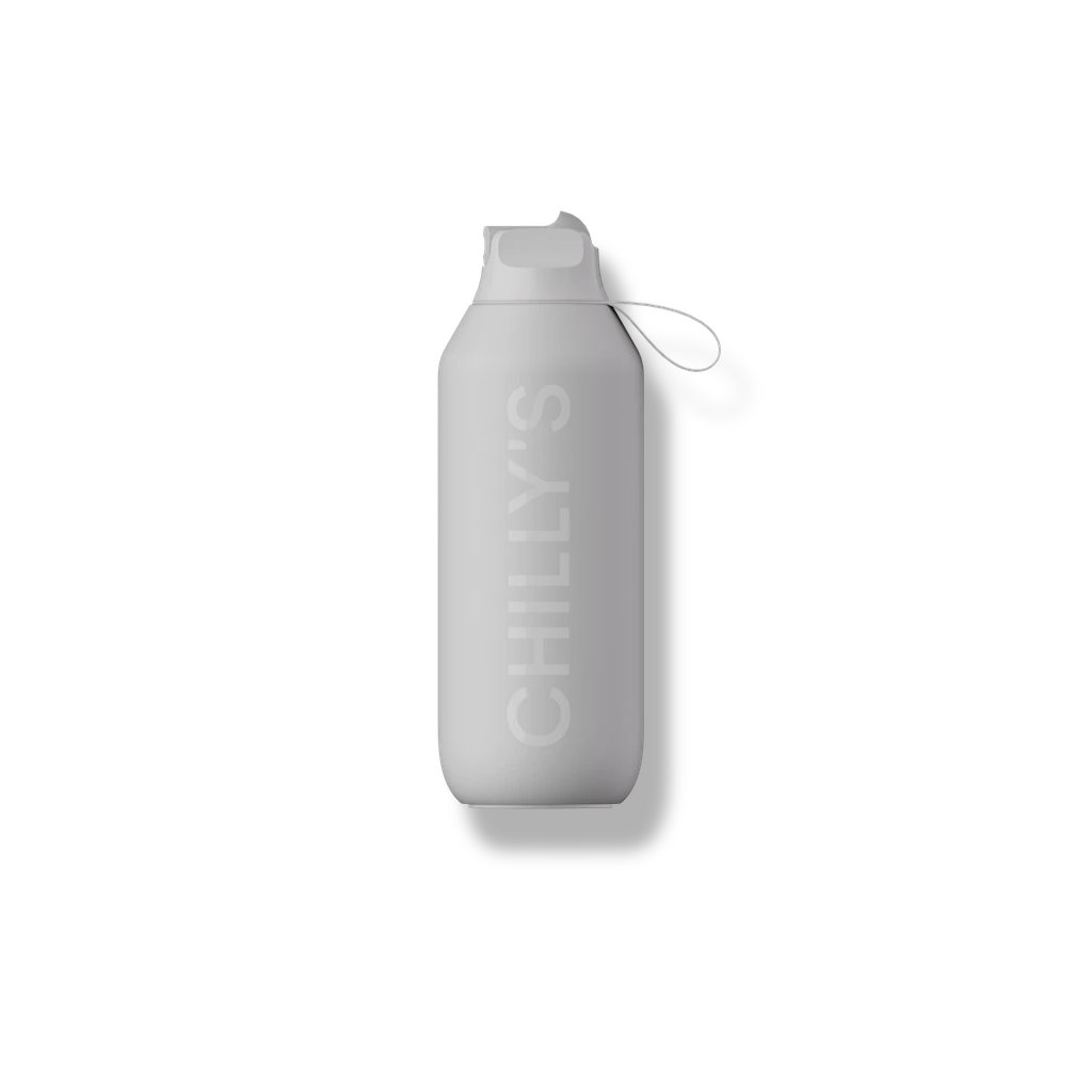 Termoláhev Chilly's Bottles - žulově šedá 500ml, edice Series 2 Flip