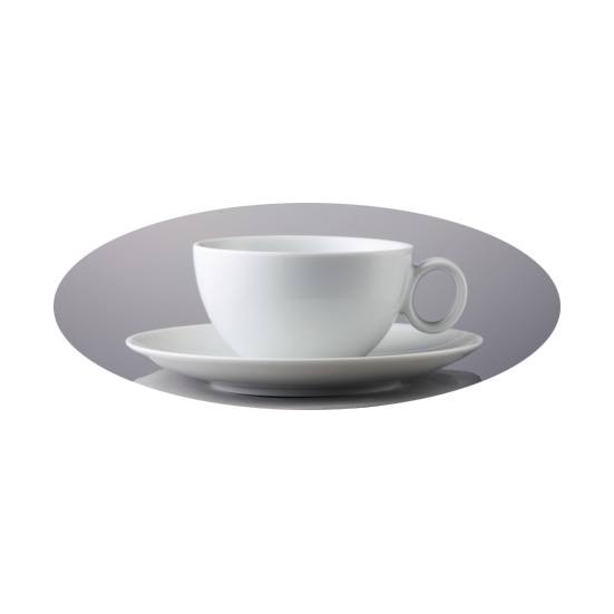 Fotografie Loft Porcelánový Šálek na čaj s podšálkem 0,25 l - Thomas Rosenthal