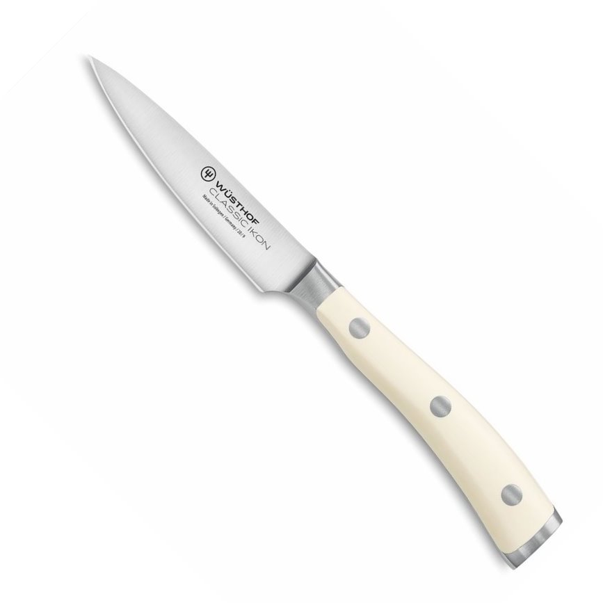 Nůž na zeleninu CLASSIC IKON Creme White 9 cm - Wüsthof Dreizack Solingen