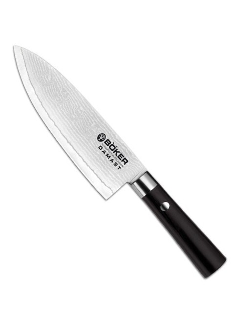 Damaškový Kuchařský nůž Damast Black 16 cm - Böker Solingen