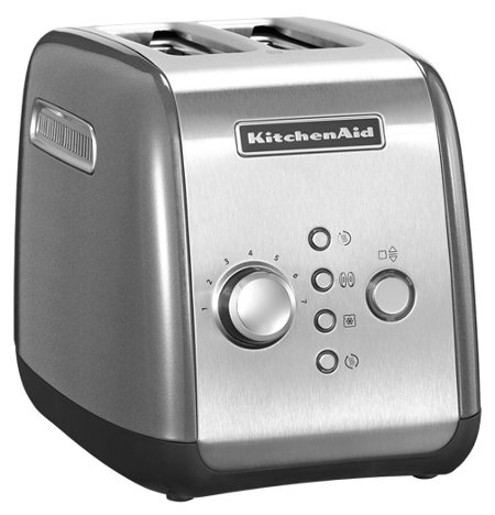 Toaster 2-plátkový stříbrná - KitchenAid