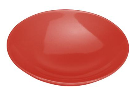 COLOURS Polévkový talíř 6ks červený - Carlo Giannini