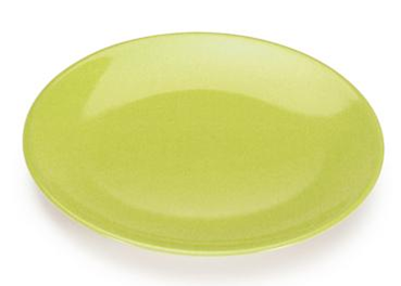 COLOURS Dezertní talíř 6ks Limetkově zelený - Carlo Giannini