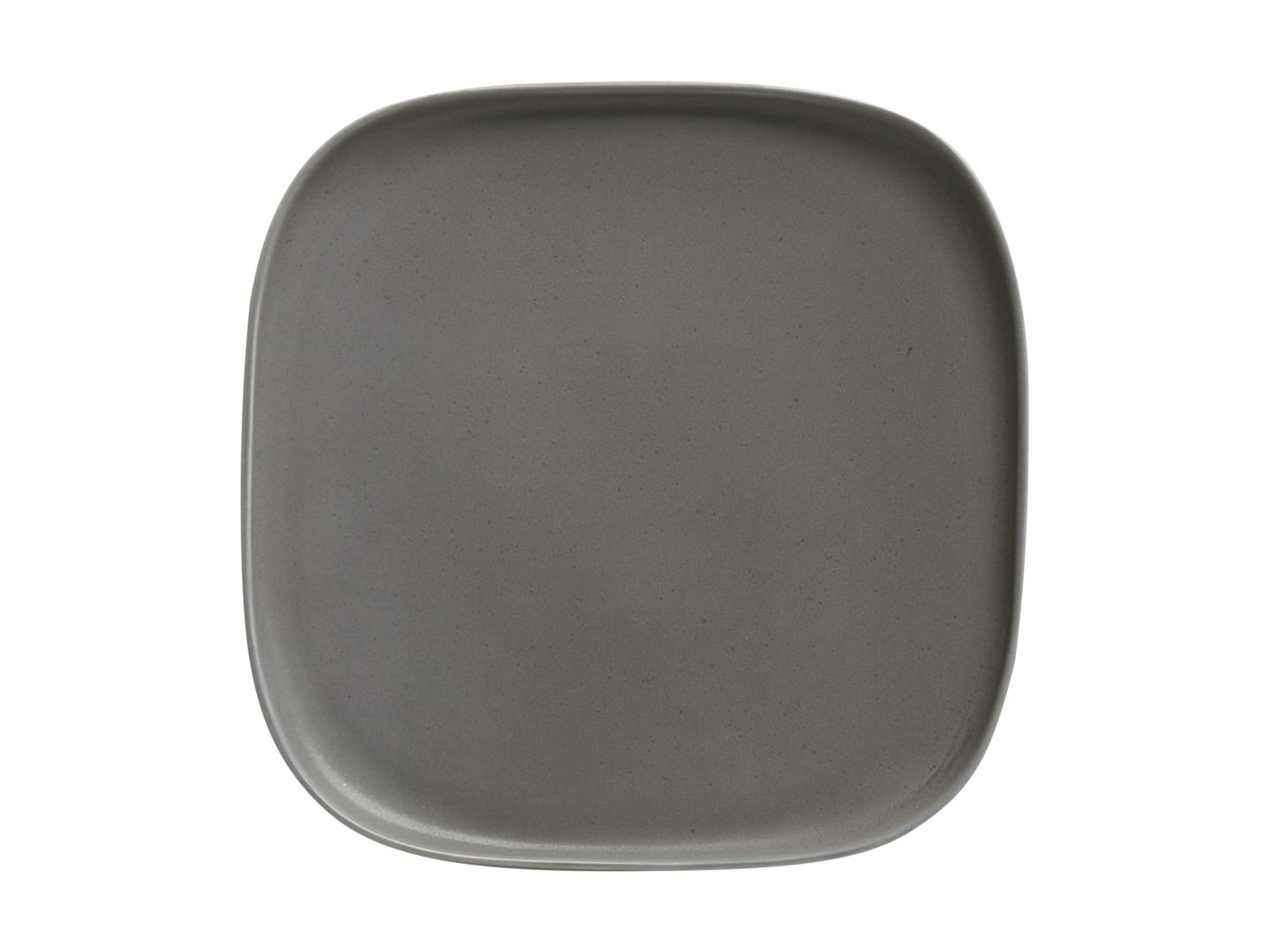 Čtvercový mělký talíř Elemental 20,5 x 20,5 cm Charcoal - Maxwell&Williams